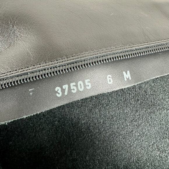 La Canadienne NWOB Silvana Italian Leather Knee High Boot Black Size 6M Buckle - Picture 6 of 8